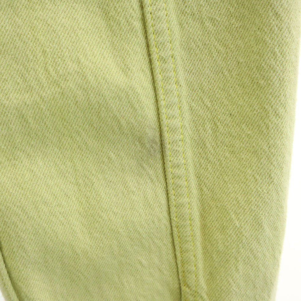 リーバイス ビックE デニムジャケット M ライム系 Levi's ジージャン トラッカー メンズ