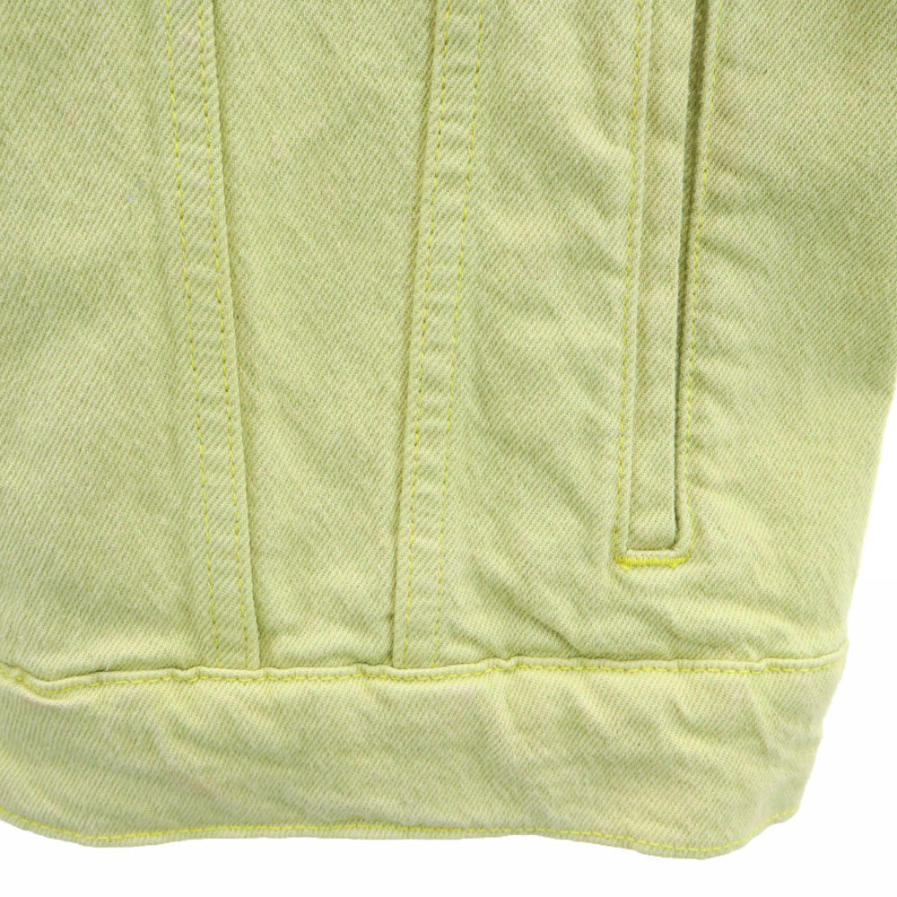 リーバイス ビックE デニムジャケット M ライム系 Levi's ジージャン トラッカー メンズ