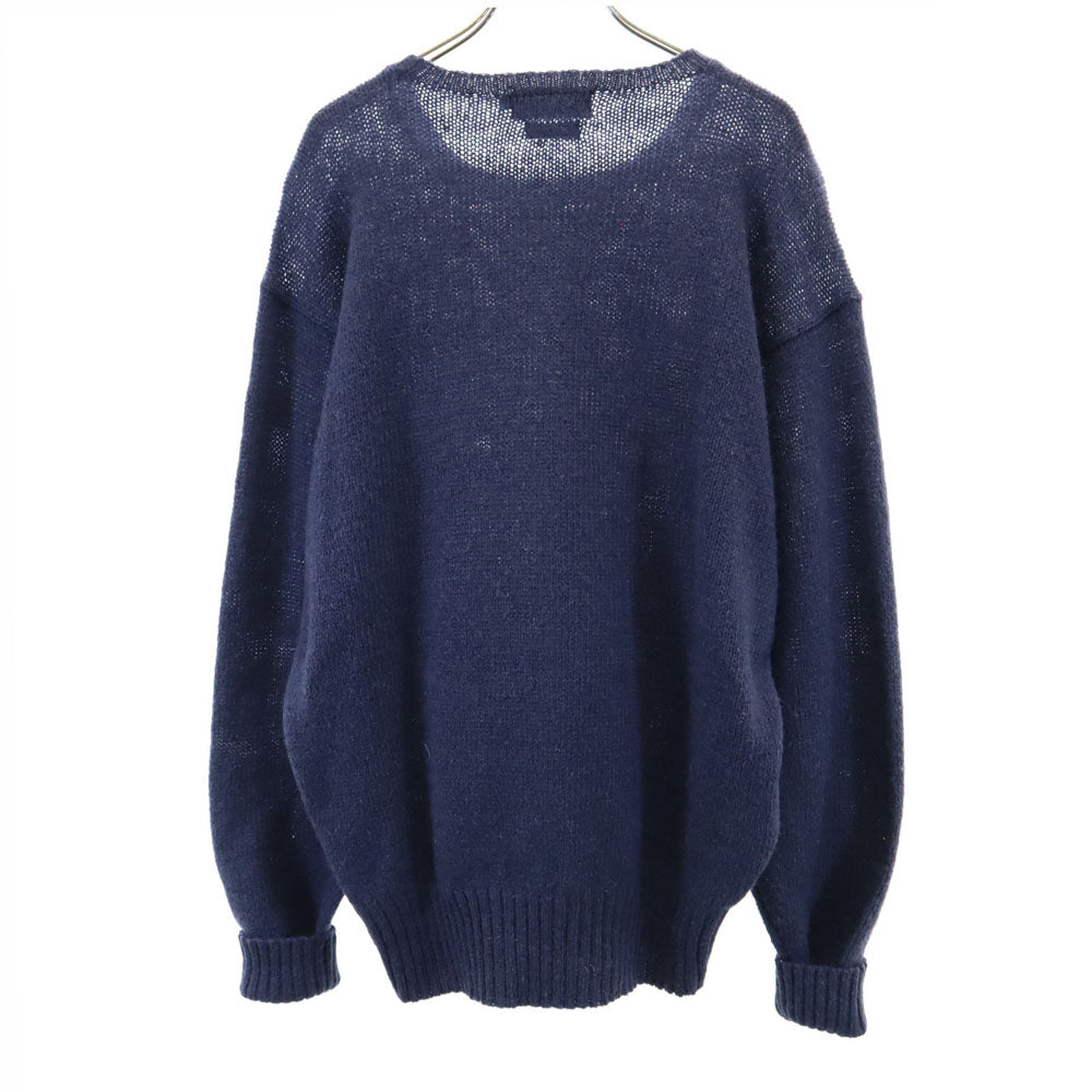Polo by Ralph Lauren ポロバイラルフローレン ウール 長袖 セーター M ネイビー ニット メンズ