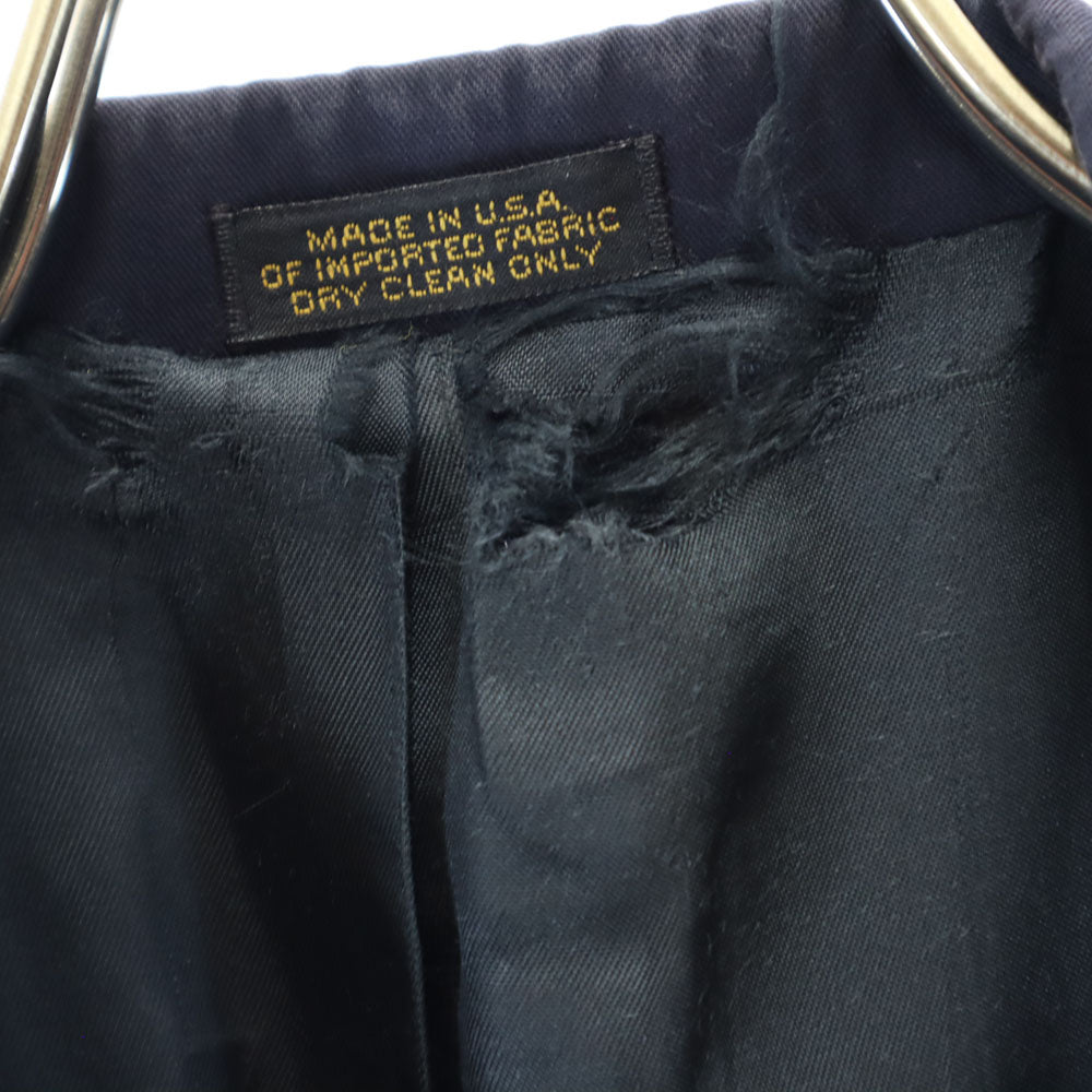 L.L.Bean エルエルビーン 80s USA製 ヴィンテージ ブッシュ テーラードジャケット 40R ネイビー ブレザー メンズ