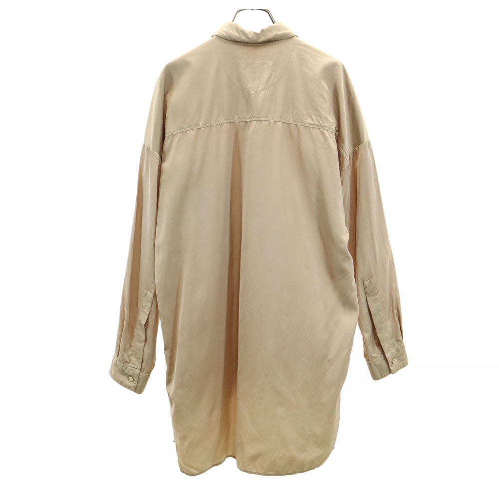エムエムシックス メゾンマルタンマルジェラ イタリア製 長袖 シャツ 40 ベージュ マルジェラ レディース