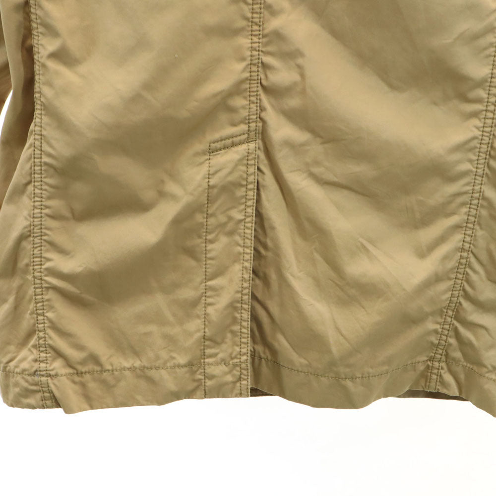 コムデギャルソンオム 2011年 日本製 長袖 ステンカラーコート S ベージュ COMME des GARCONS HOMME メンズ