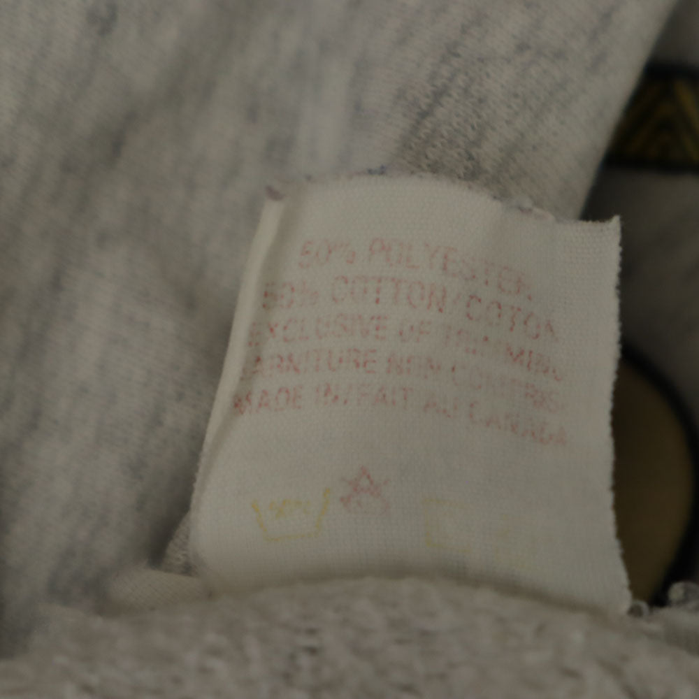 OLD オールド 90s ディズニー ミッキーマウス 長袖 スウェット トレーナー M ライトグレー Disney メンズ