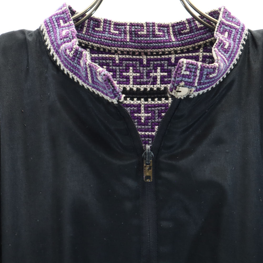 OLD オールド 90s リバーシブル ジャケット ブラック×パープル系 レディース