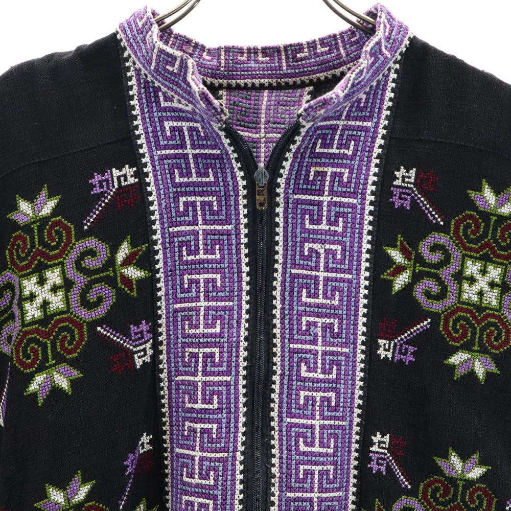 OLD オールド 90s リバーシブル ジャケット ブラック×パープル系 レディース