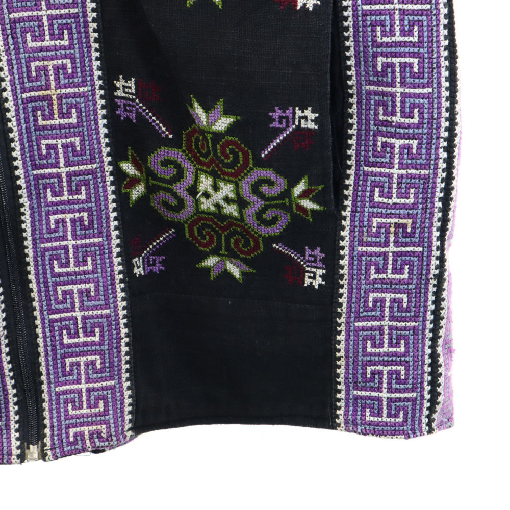 OLD オールド 90s リバーシブル ジャケット ブラック×パープル系 レディース