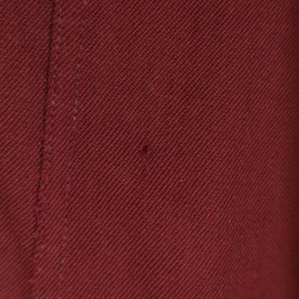 H BAR C エイチバーシー 60s ウール ヴィンテージ 長袖 シャツ ワインレッド メンズ