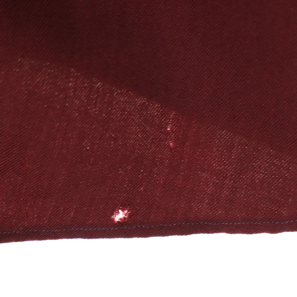 H BAR C エイチバーシー 60s ウール ヴィンテージ 長袖 シャツ ワインレッド メンズ