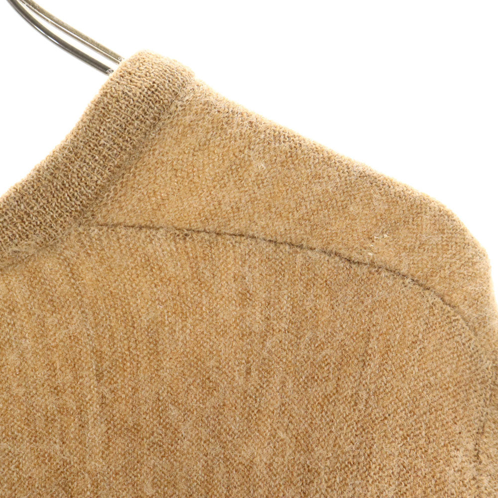 CHEMISE LACOSTE シュミーズラコステ ウール ヴィンテージ 長袖 Vネック セーター 3 ブラウン ニット レディース