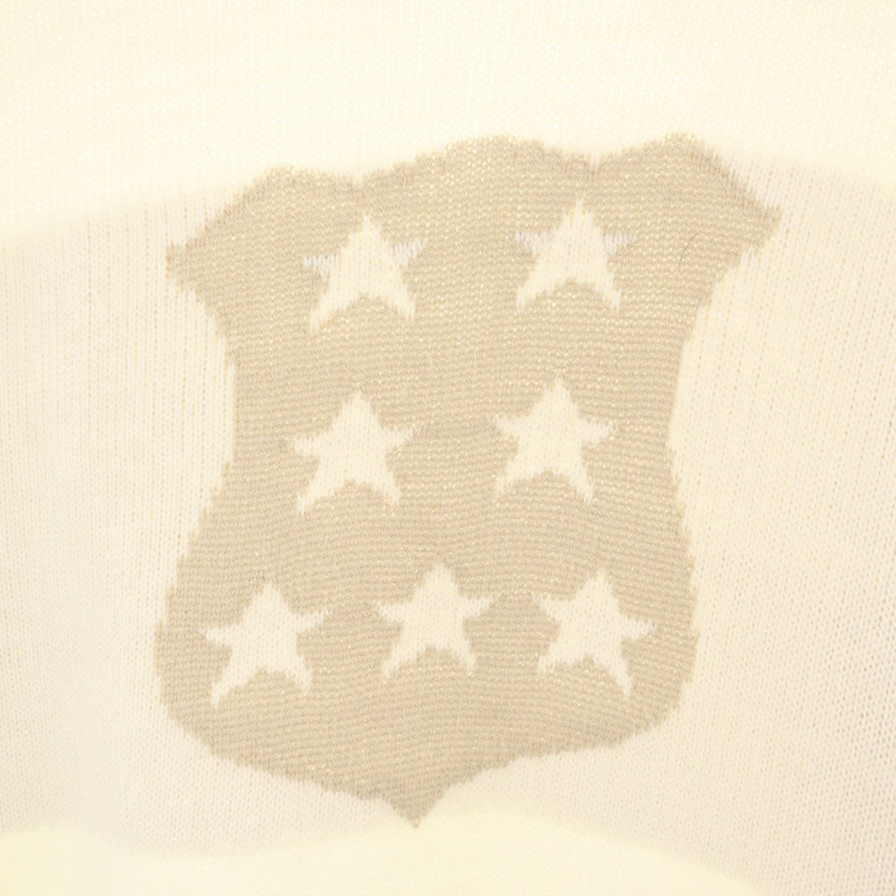 AKM エイケイエム 長袖 セーター L ホワイト ニット メンズ