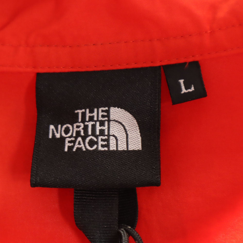 ノースフェイス NP16970 長袖 コンパクト ジャケット L レッド系 THE NORTH FACE 収納ポーチ付き ナイロンジャケット アウトドア メンズ
