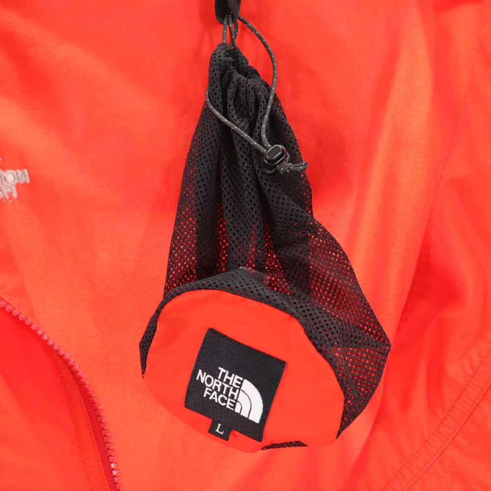 ノースフェイス NP16970 長袖 コンパクト ジャケット L レッド系 THE NORTH FACE 収納ポーチ付き ナイロンジャケット アウトドア メンズ