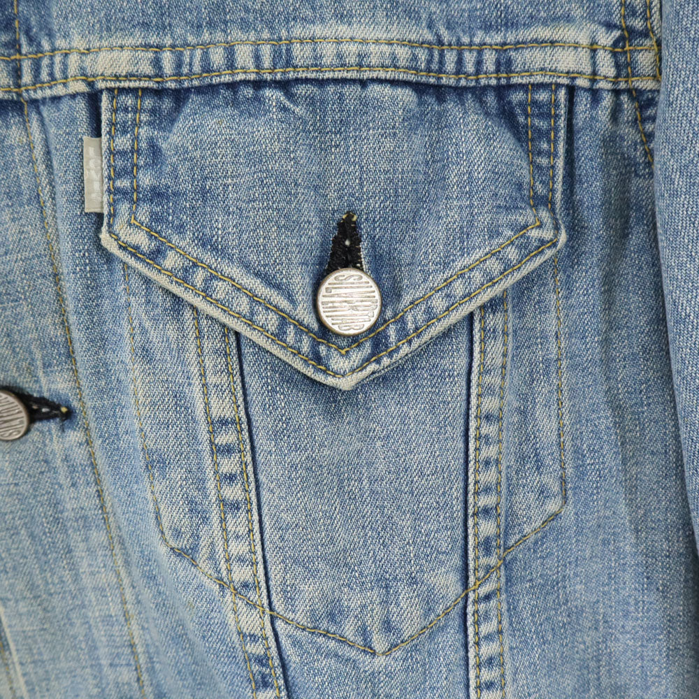 Levis Silver リーバイス シルバータブ 90s 77507-08 日本製 オールド シルバータブ 長袖 デニムジャケット L ジージャン メンズ