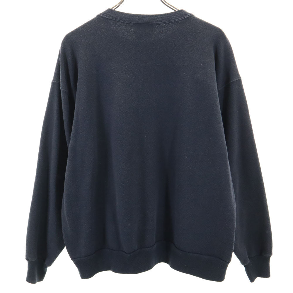 Resort image 90s USA製 オールド ワーナーブラザーズ 長袖 スウェット トレーナー L ブラック系 Resort image 裏起毛 メンズ