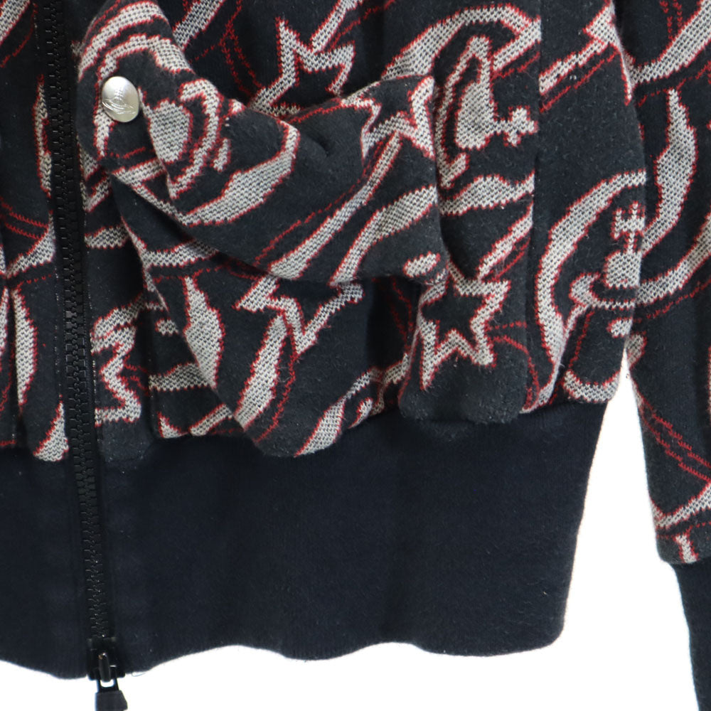 Vivienne Westwood RED LABEL ヴィヴィアンウエストウッドレッドレーベル 日本製 総柄 ジャケット 2 レッド レディース