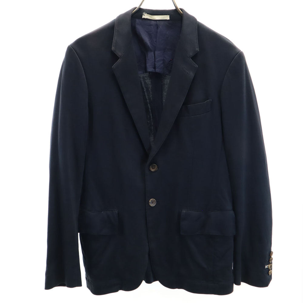 PAUL SMITH COLLECTION ポールスミスコレクション 日本製 ジャージー生地 ブレザー M 濃紺 テーラードジャケット アンコン メンズ