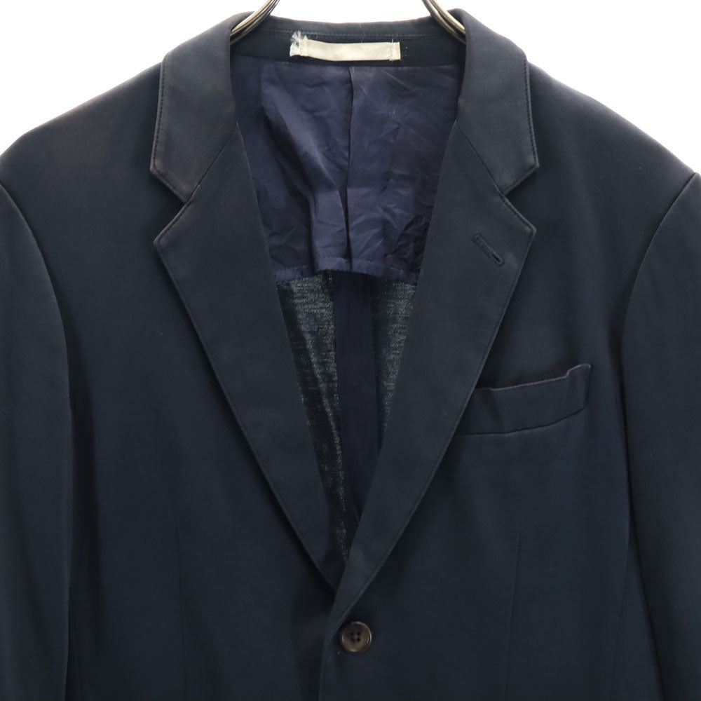 PAUL SMITH COLLECTION ポールスミスコレクション 日本製 ジャージー生地 ブレザー M 濃紺 テーラードジャケット アンコン メンズ