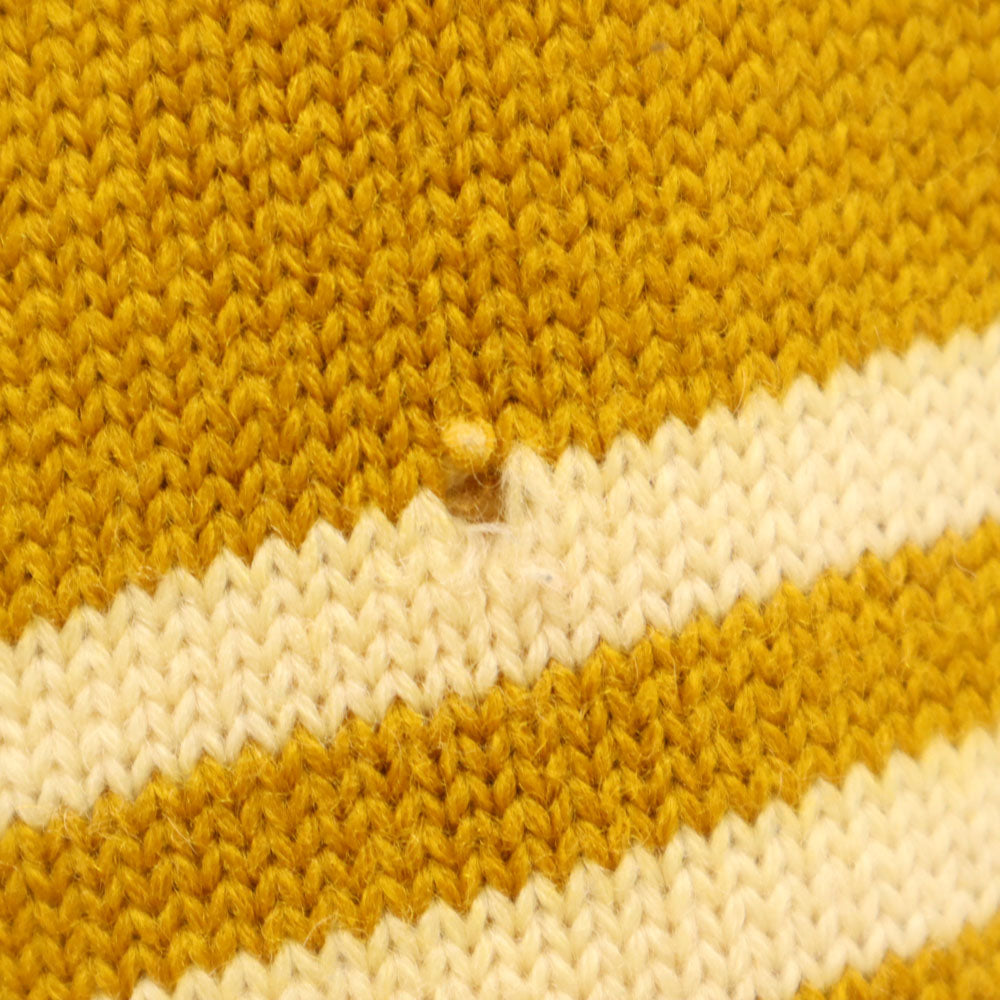 COLLEGIATE PENNAN 60s 70s ヴィンテージ レタード 長袖 Vネック ニットカーディガン キャメル メンズ