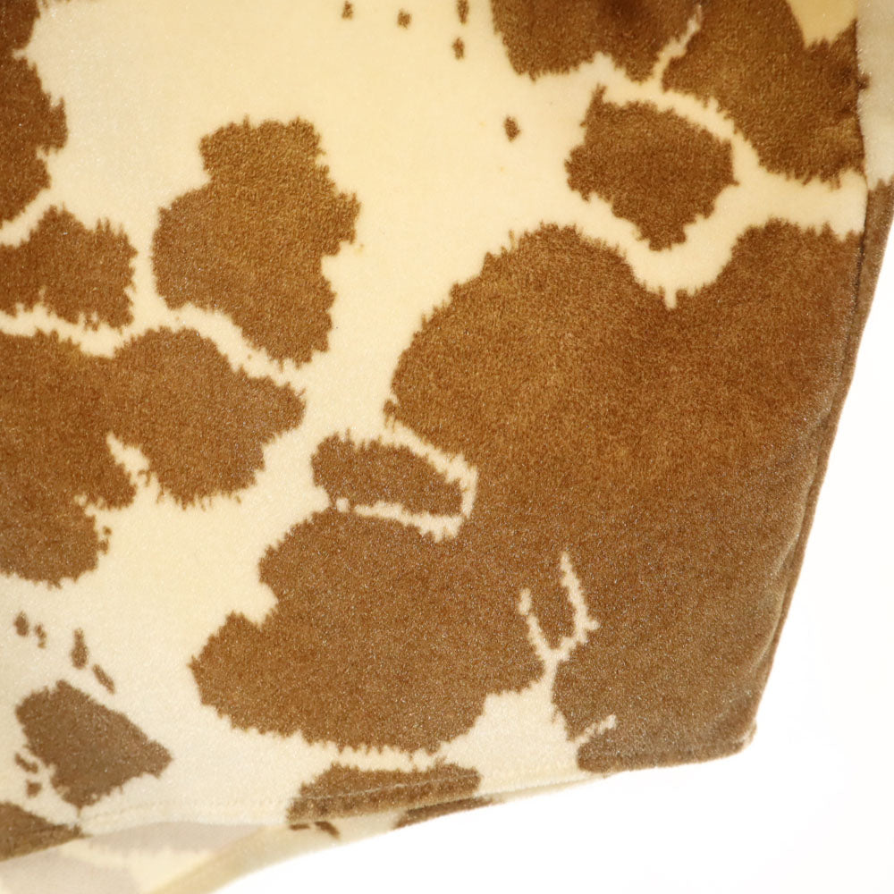 RockMount ロックマウント 70s USA製 ヴィンテージ 牛柄 総柄 長袖 ウエスタンシャツ 15.5/33.5 ベージュ 他 メンズ