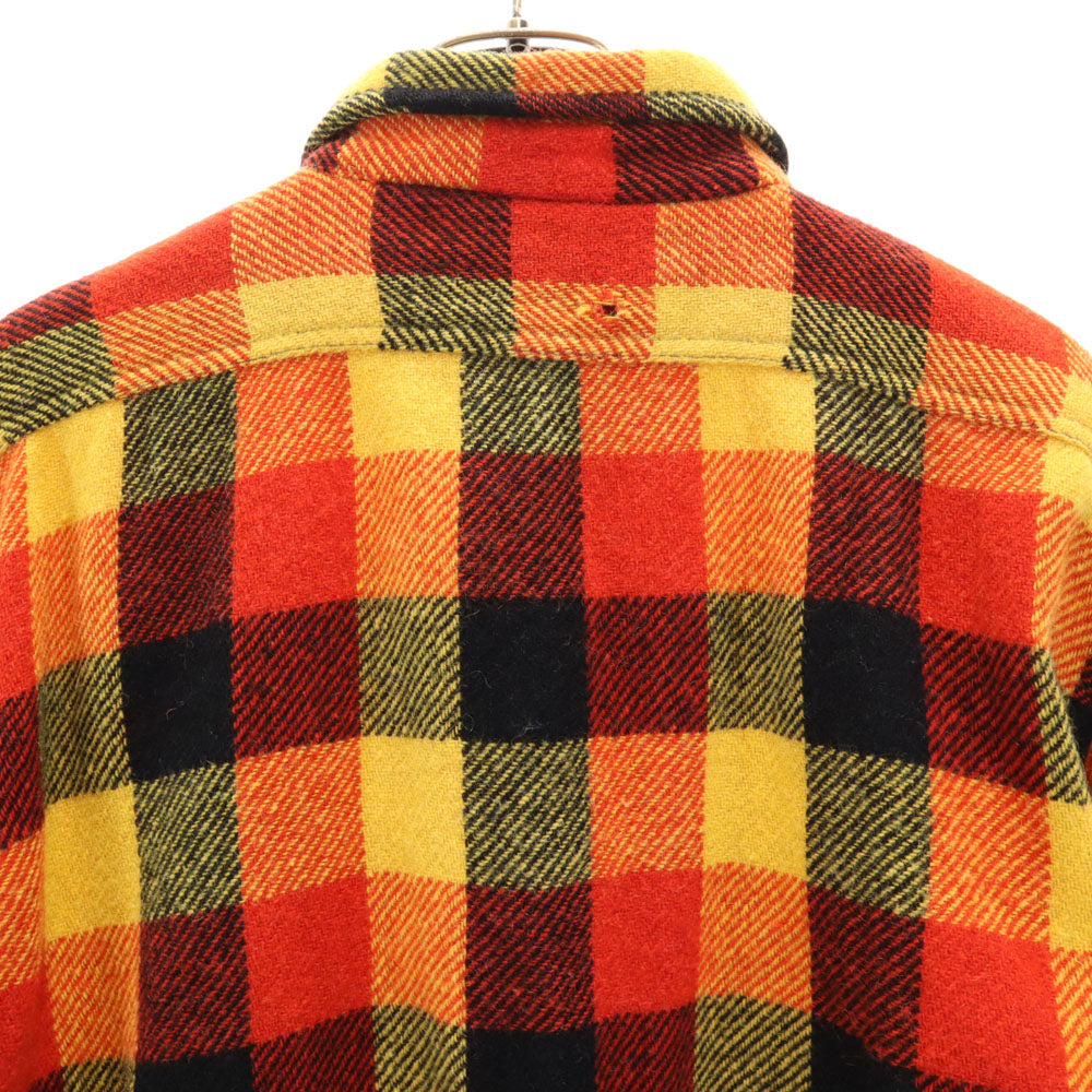 キングコール 60s ヴィンテージ チェック柄 長袖 シャツ レッド 他 メンズ