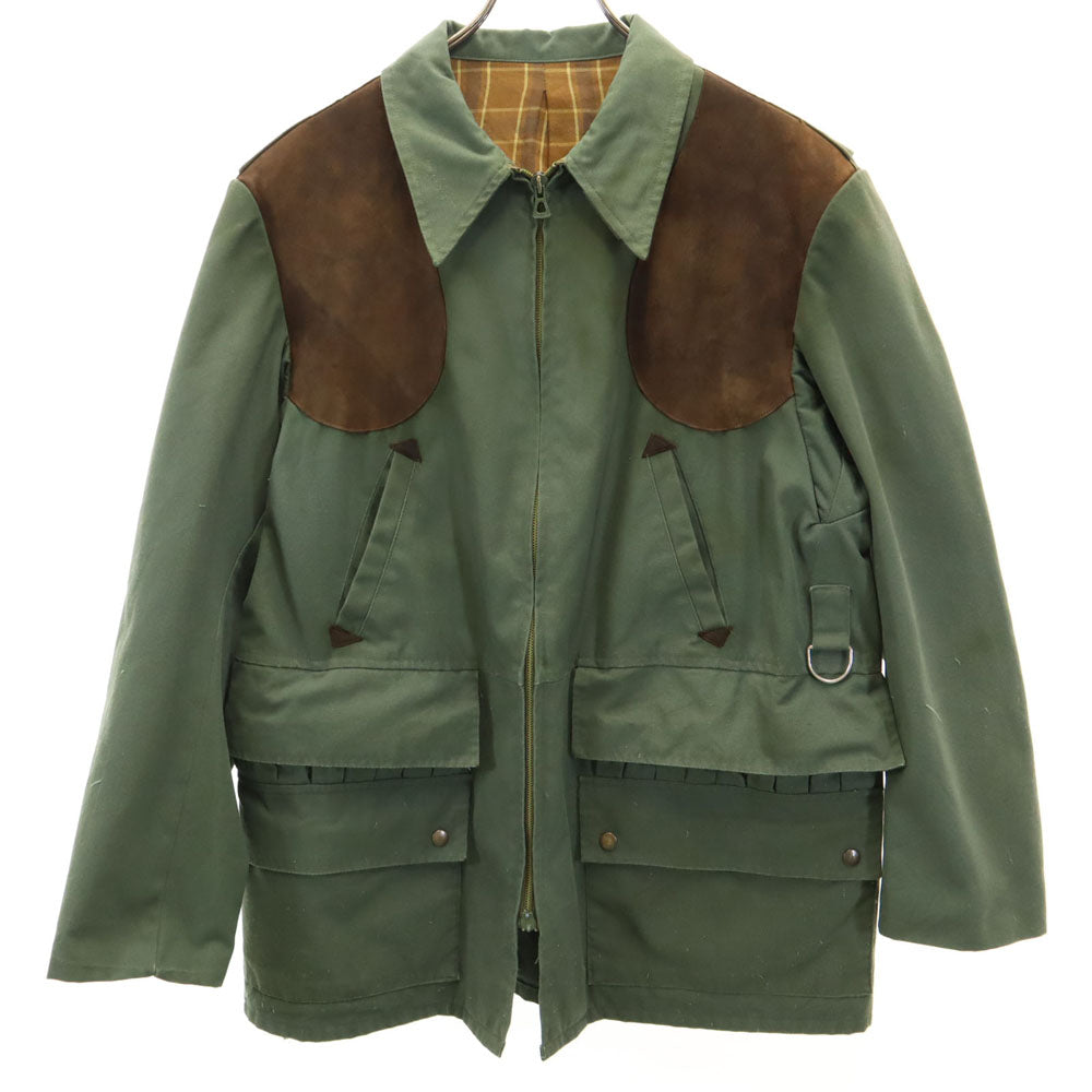 CARNIER 70s フランス製 ヴィンテージ ユーロワーク ハンティングジャケット 46 カーキ メンズ