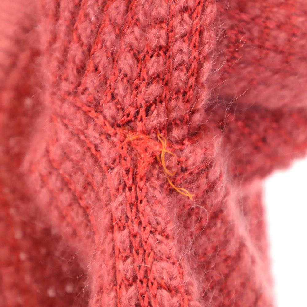 Chloe クロエ 長袖 Vネック ニットカーディガン 40 ピンク レディース