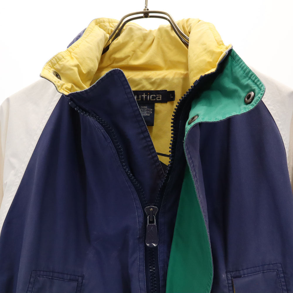 NAUTICA ノーティカ 90s オールド セーリング ジャケット L ネイビー 他 メンズ
