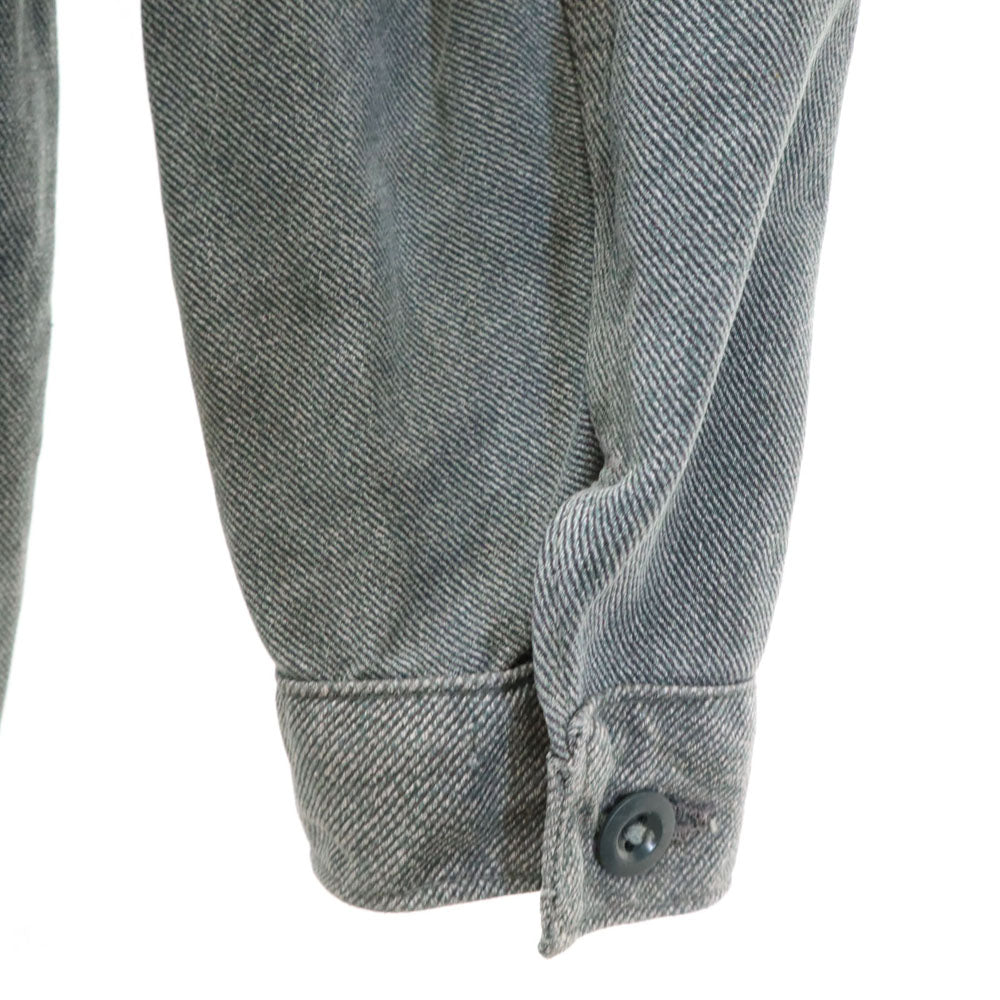 SWISS ARMY スイス軍 30s 40s ヴィンテージ プリズナー ワーク メタルボタン デニム ワークジャケット 54 グリーングレー系 メンズ