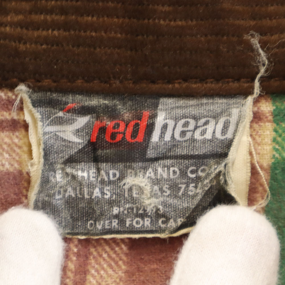 レッドヘッド 70s ヴィンテージ ハンティング ハンティングジャケット L キャメル RED HEAD メンズ