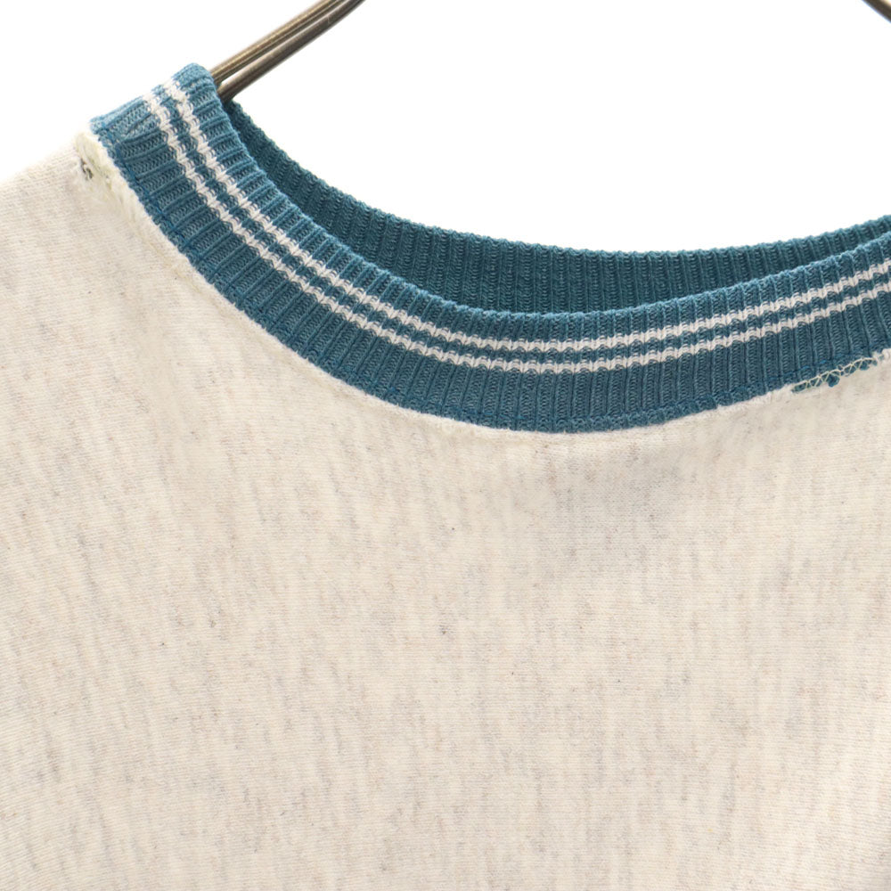 Champion チャンピオン 90s USA製 オールド 刺繍タグ 長袖 リバースウィーブ スウェット トレーナー M ライトグレー 裏起毛 メンズ