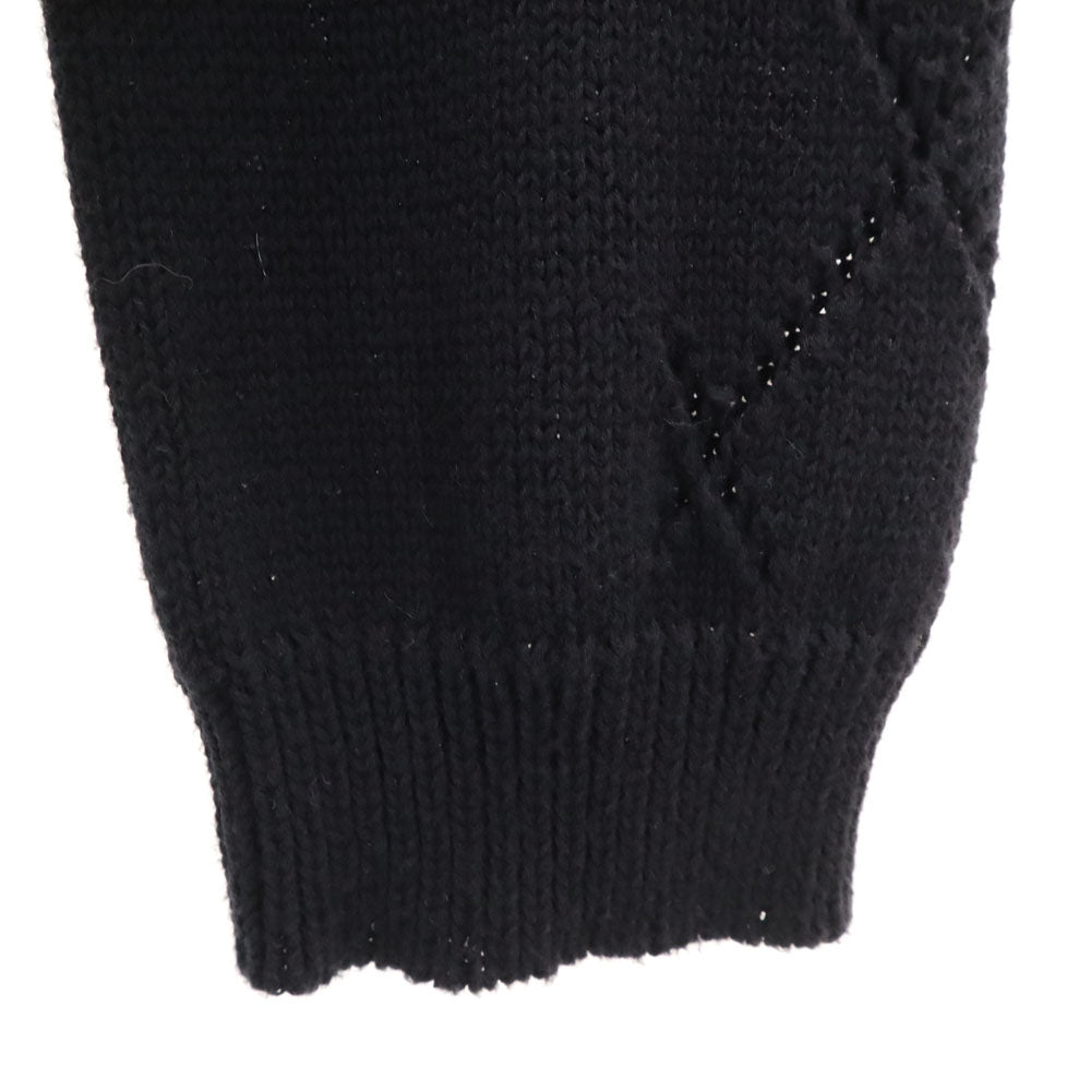 Y's ワイズ 日本製 7分袖 セーター 2 チャコールグレー COMPOSITION SEE ATTACHED LABEL ニット レディース