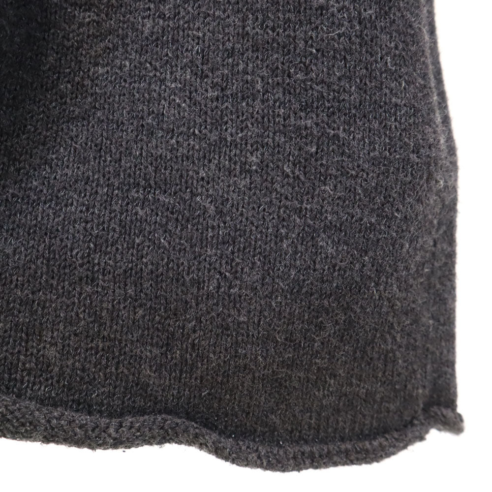 Y's ワイズ 日本製 7分袖 セーター 2 チャコールグレー COMPOSITION SEE ATTACHED LABEL ニット レディース