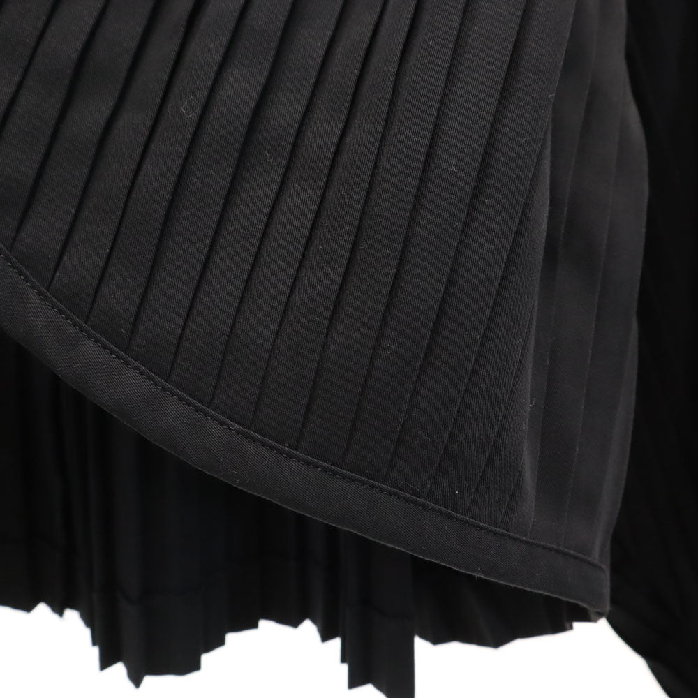 TSUMORI CHISATO ツモリチサト 80s 日本製 ヴィンテージ イッセイミヤケ 長袖 プリーツ ボレロ M ブラック カーディガン レディース