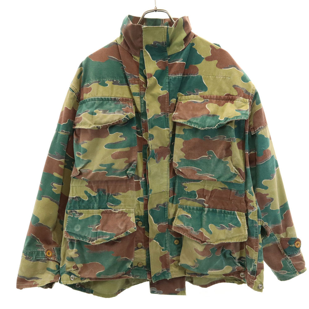 Belgium Army ベルギー軍 50s ヴィンテージ デニソンスモッグ カモフラ柄 デニソンスモック ジャケット カーキ 迷彩 ユーロミリタリー メンズ