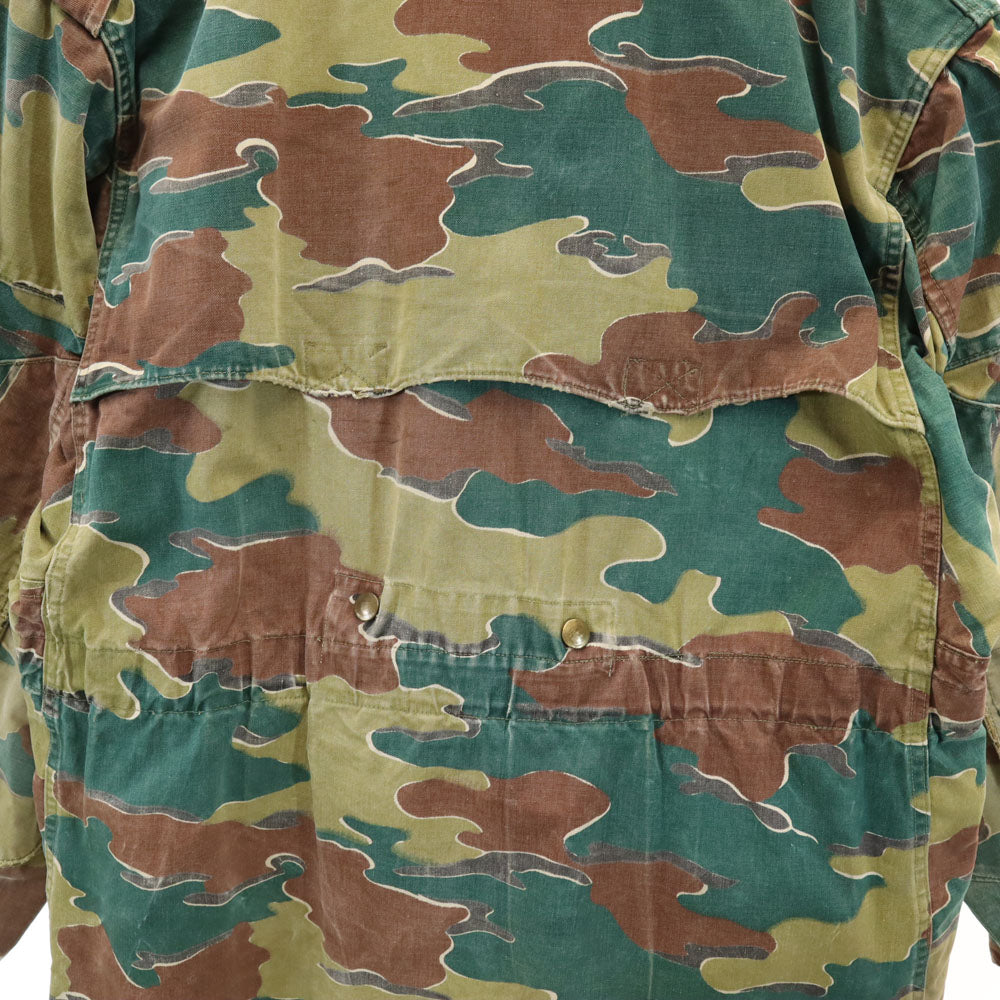 Belgium Army ベルギー軍 50s ヴィンテージ デニソンスモッグ カモフラ柄 デニソンスモック ジャケット カーキ 迷彩 ユーロミリタリー メンズ