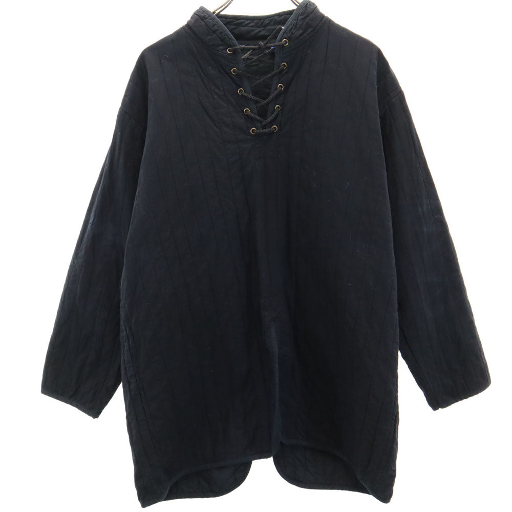 OLD オールド 90s プルオーバー キルティングジャケット M ブラック メンズ