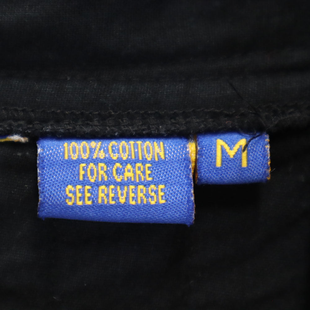 OLD オールド 90s プルオーバー キルティングジャケット M ブラック メンズ