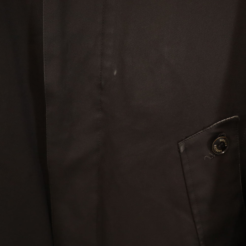 BARACUTA バラクータ 日本製 長袖 ステンカラーコート M ブラウン系 中綿ライナー付き メンズ