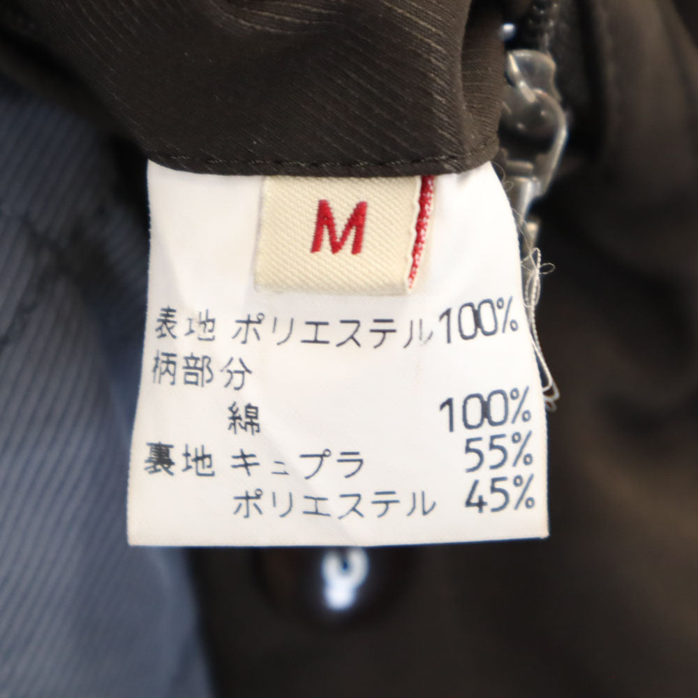 BARACUTA バラクータ 日本製 長袖 ステンカラーコート M ブラウン系 中綿ライナー付き メンズ