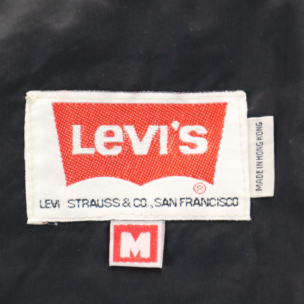 Levi's リーバイス 90s オールド 長袖 ナイロンジャケット M ブラック系 メンズ