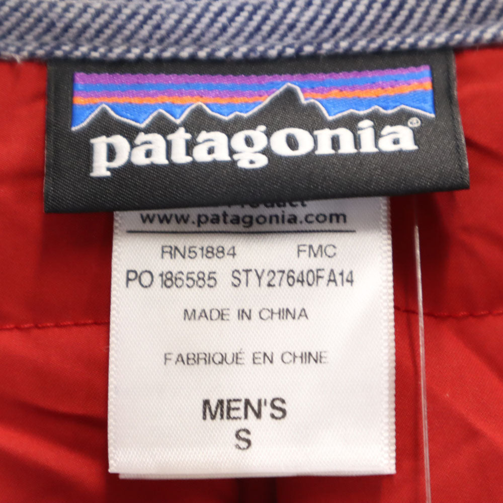 パタゴニア アウトドア 27640FA14 インサレーテッド フィヨルド フランネル ジャケット S ネイビー 他 patagonia メンズ