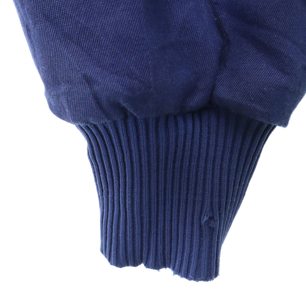 インフィッシャーマン 90s USA製 オールド 長袖 ジップジャケット S ネイビー系 メンズ