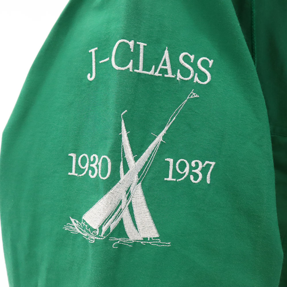 NAUTICA ノーティカ 90s オールド 長袖 ジップジャケット L グリーン系 フード メンズ