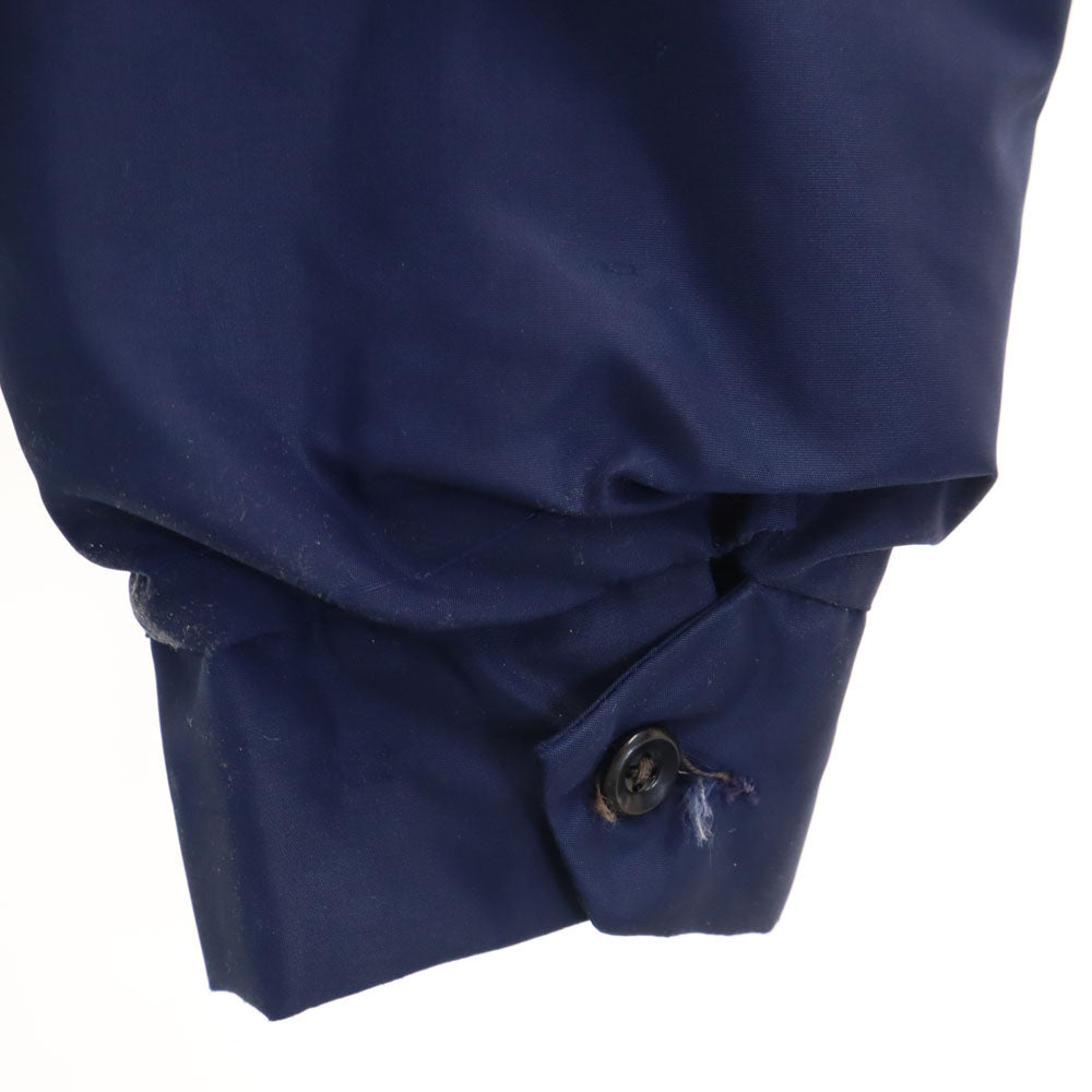 WINDWARD 70s 80s ヴィンテージ 長袖 ジップジャケット ネイビー系 裏キルティング メンズ