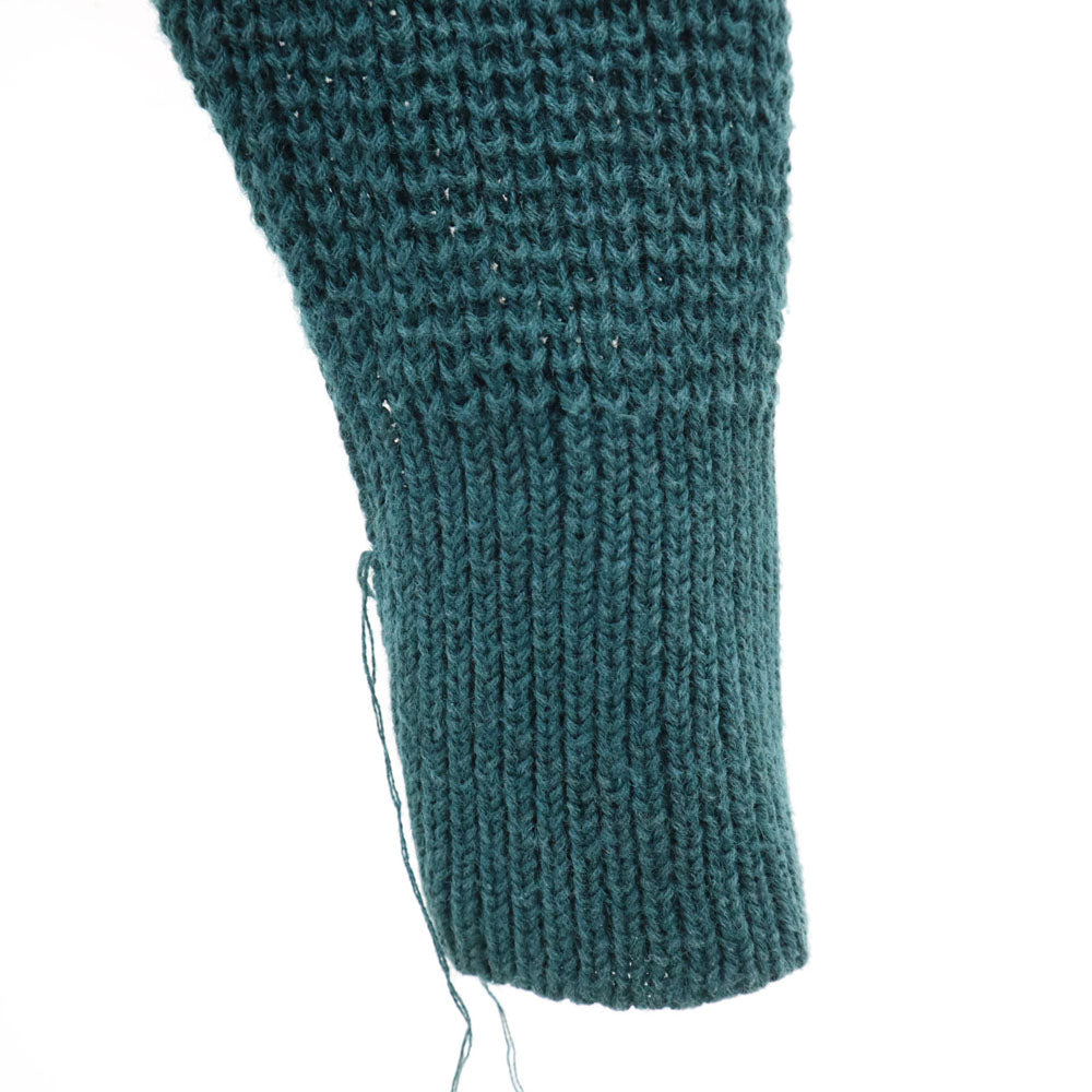 ISSEY MIYAKE イッセイミヤケ 70s ヴィンテージ 長袖 リネンニット セーター グリーン系 メンズ