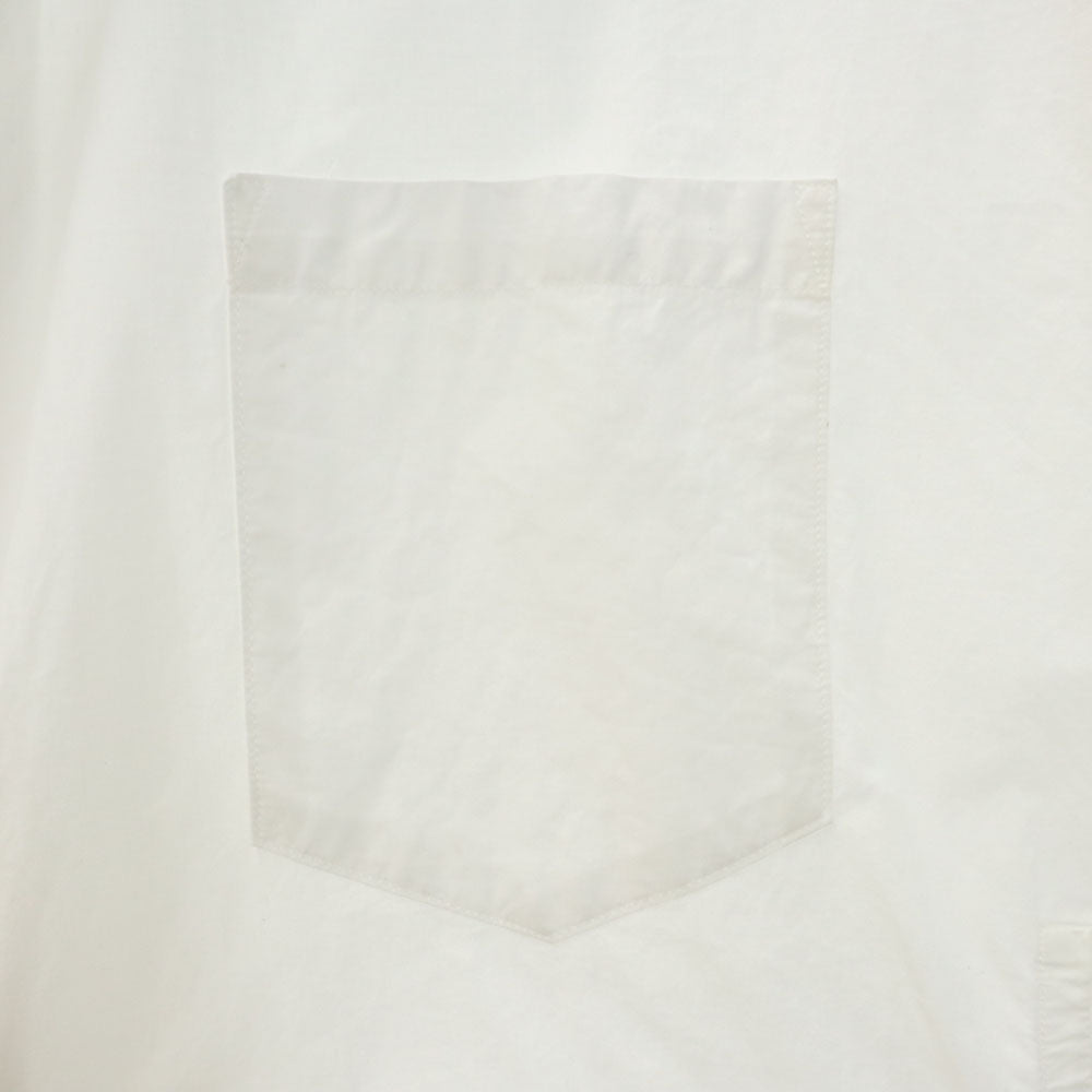 Name. ネーム 日本製 長袖 シャツ 0 白 メンズ