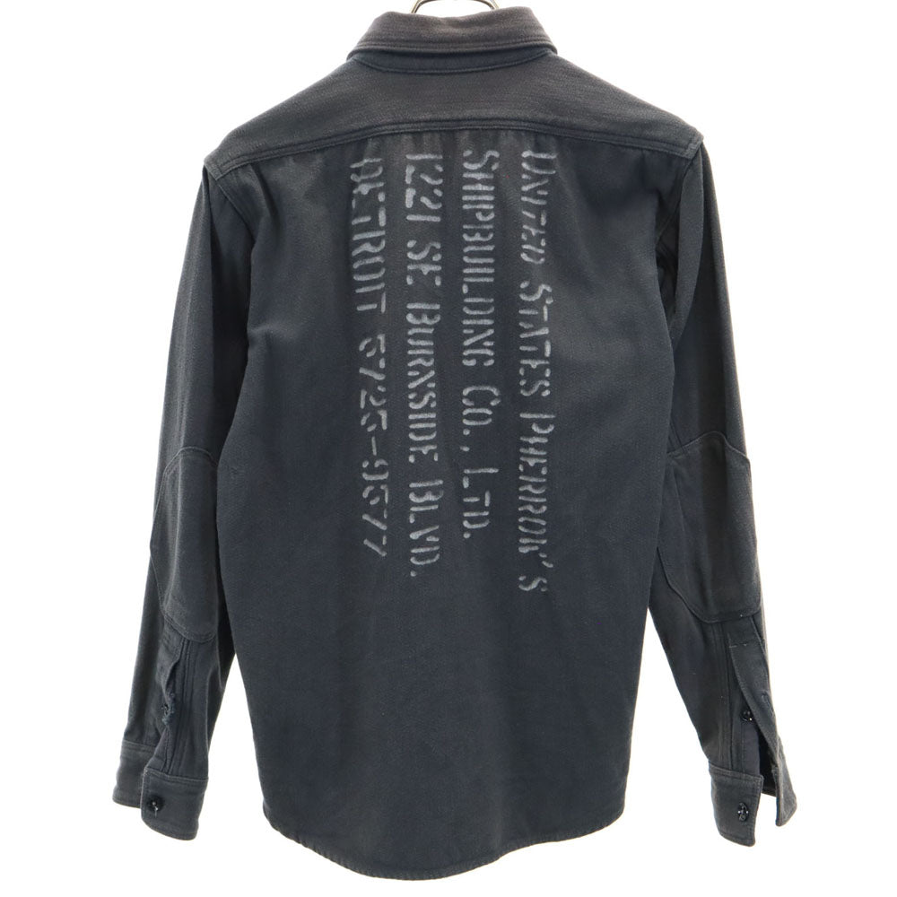 フェローズ 長袖 シャツ M グレー系 Pherrow's メンズ