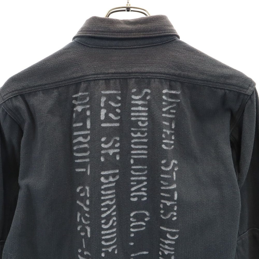 フェローズ 長袖 シャツ M グレー系 Pherrow's メンズ