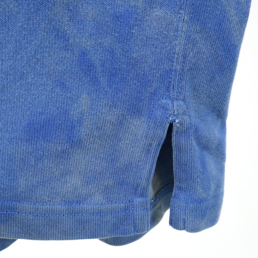 ポロバイラルフローレン タイダイ 長袖 ポロシャツ XL ブルー系 Polo by Ralph Lauren メンズ