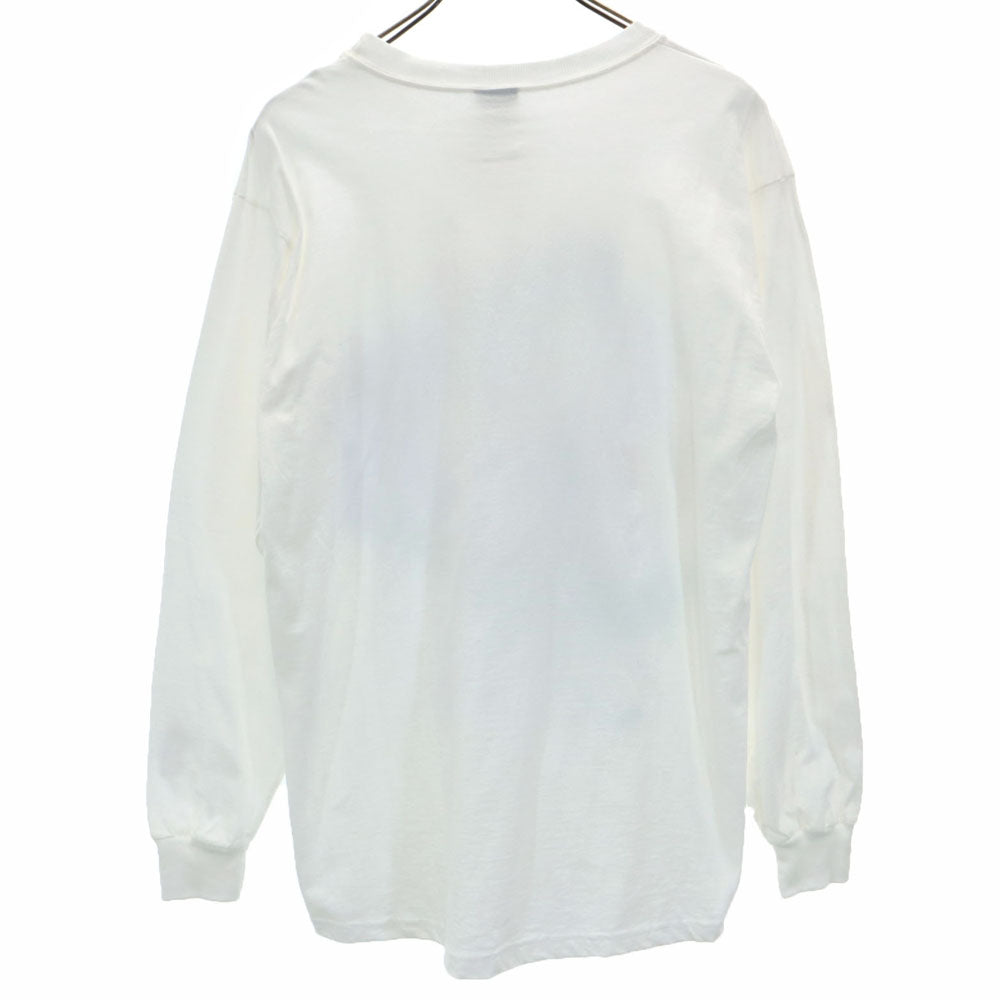 未使用 SHERRY’S シェリーズ 90s ディズニー USA製 オールド デッドストック ミッキーマウス 長袖 Tシャツ L ホワイト系 ロンT タグ付き メンズ